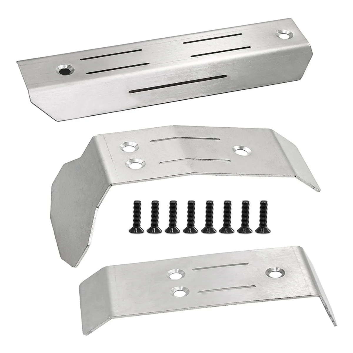 A03R RC Car Upgrade Stainless Steel Chassis Guard Plate Kit for MINI RC Car Accessories