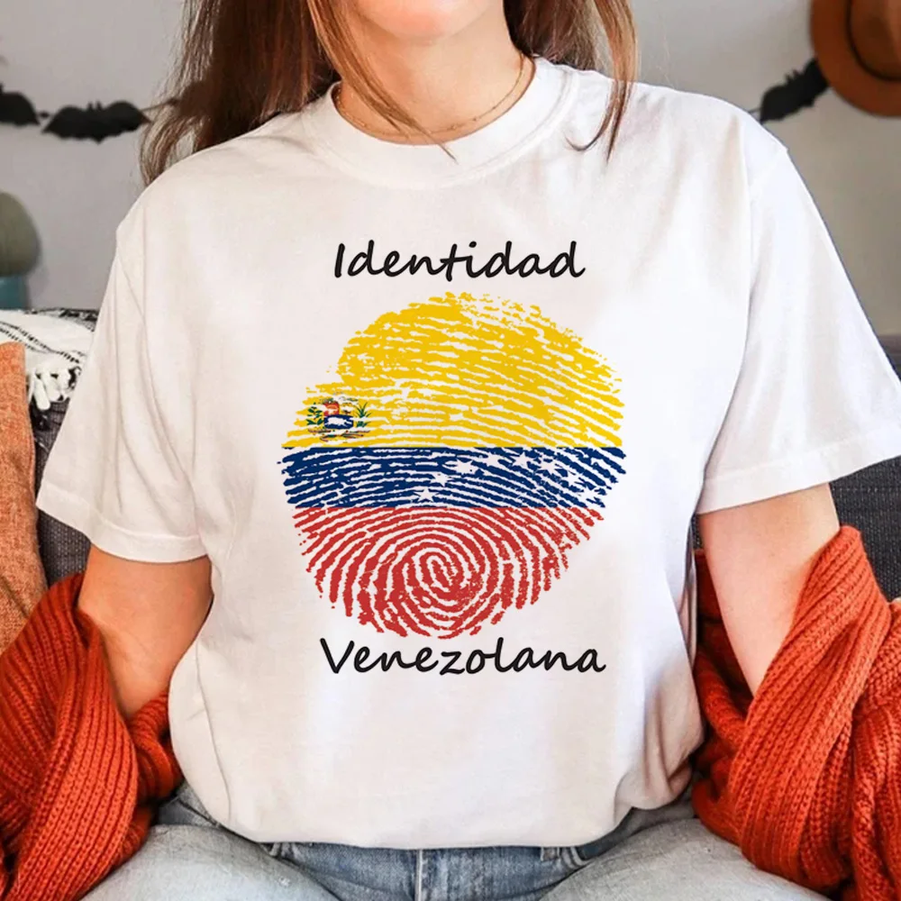 Venezuela Tee women manga comic anime top girl designer graphic Japanese clothes