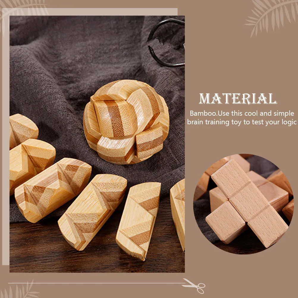 

Набор из 3 головоломок «Замок Кунмин»: креативная развивающая игра для детей и взрослых, развивающая интеллект и мышление