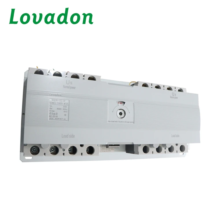 NDQ3 Intelligent 4P Automatic Transfer Switch (ATS) Dual Power CB Type With Automatic Changeover Feature
