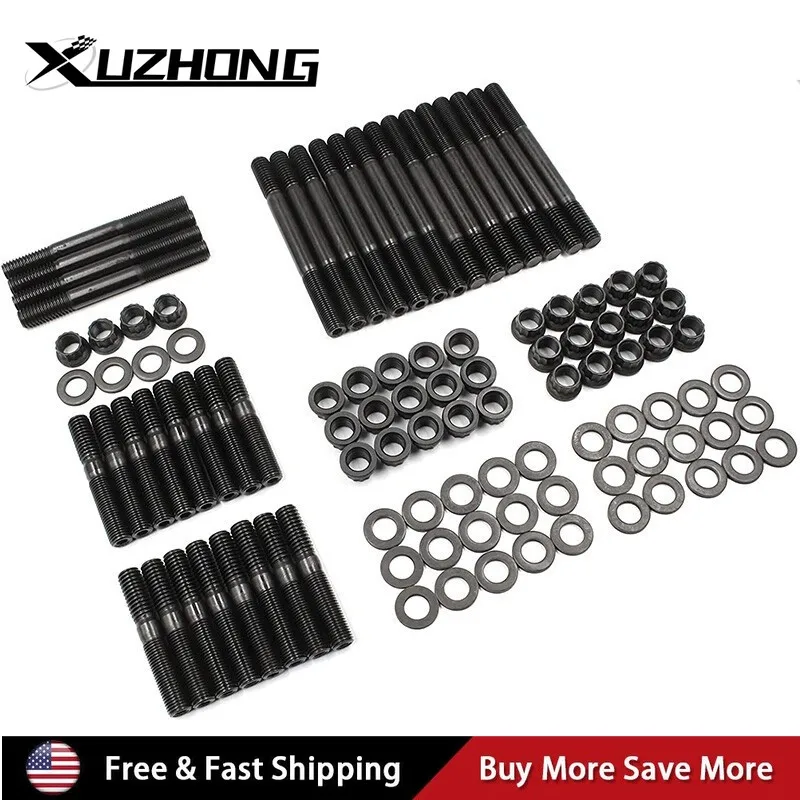 

Cylinder Head Stud Kit PCE279.1001 For Small Block Chevy SBC 265 267 283 302 350