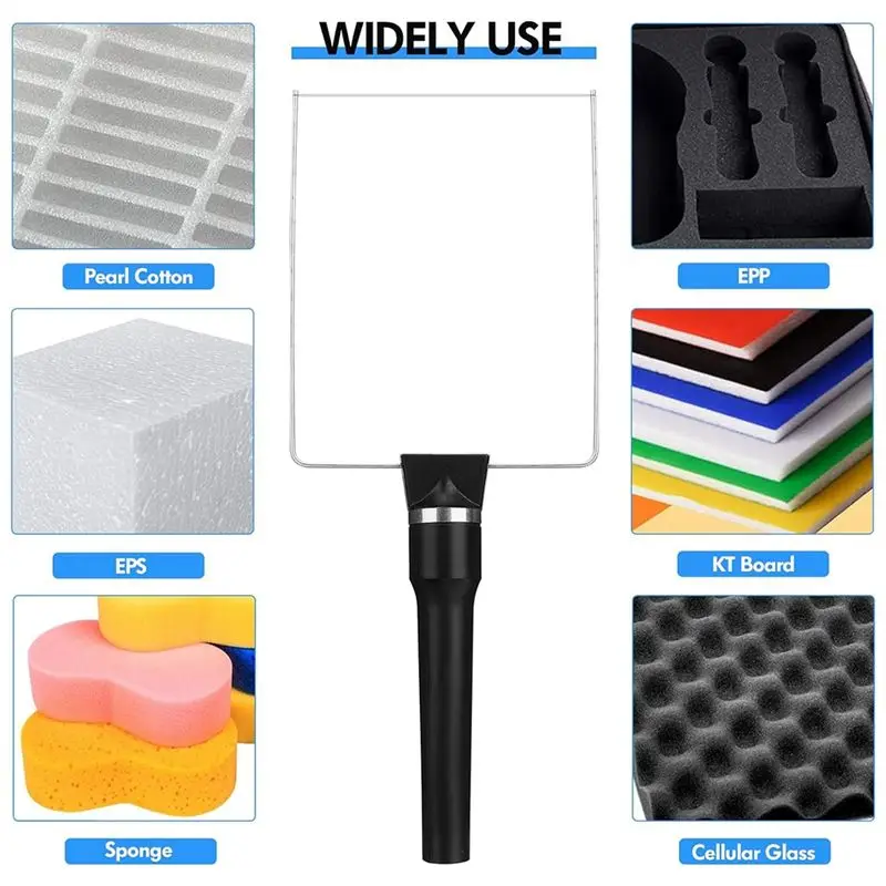 N10R-3-In-1 Foam Cutter Hot Wire Knife Foam Cutter Tool Set Styrofoam-Cutter Foam Board Cutter Foam Cutting Tool