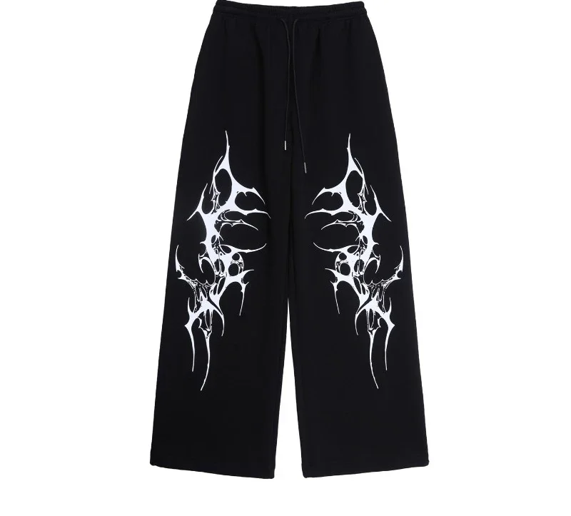 Pantalones de baile de Jazz holgados para mujer, marca de tendencia de baile callejero Retro americano, pantalones deportivos, pantalones de chándal de baile hip hop