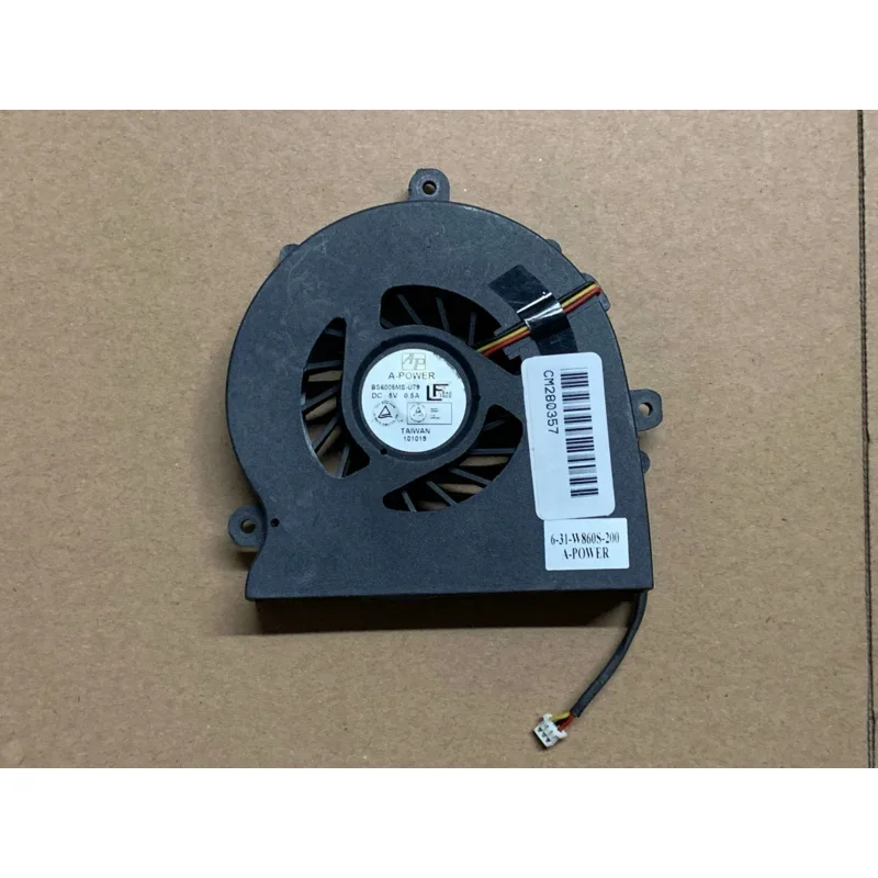 Laptop CPU cooling fan cooler for Clevo np8690 np8760 w860 w860cu w870cu w880cu 6-31-w860s-200 BS6005MS-U79 np8690 w860s