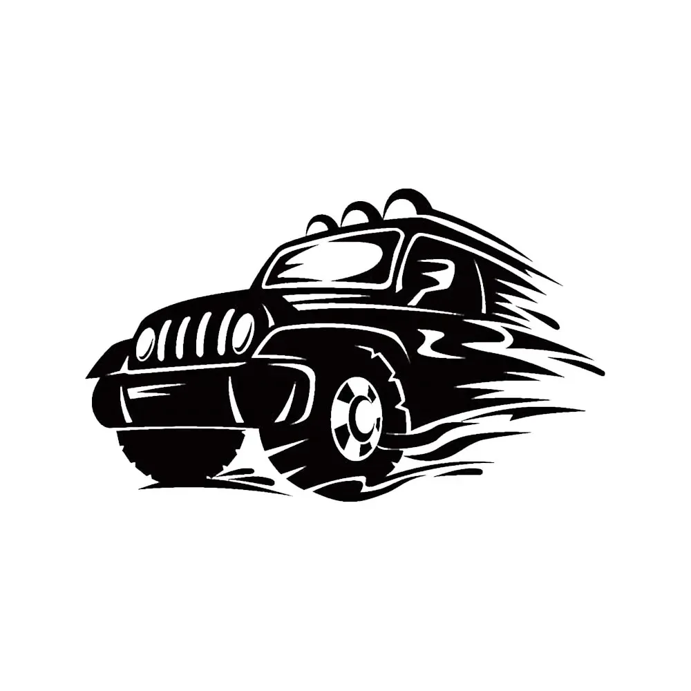 

4x4 Offroad Vinyl Decals Waterproof for SUV Truck Motorcycle Auto Body Windshield Durable Stickers Adventure Accessories