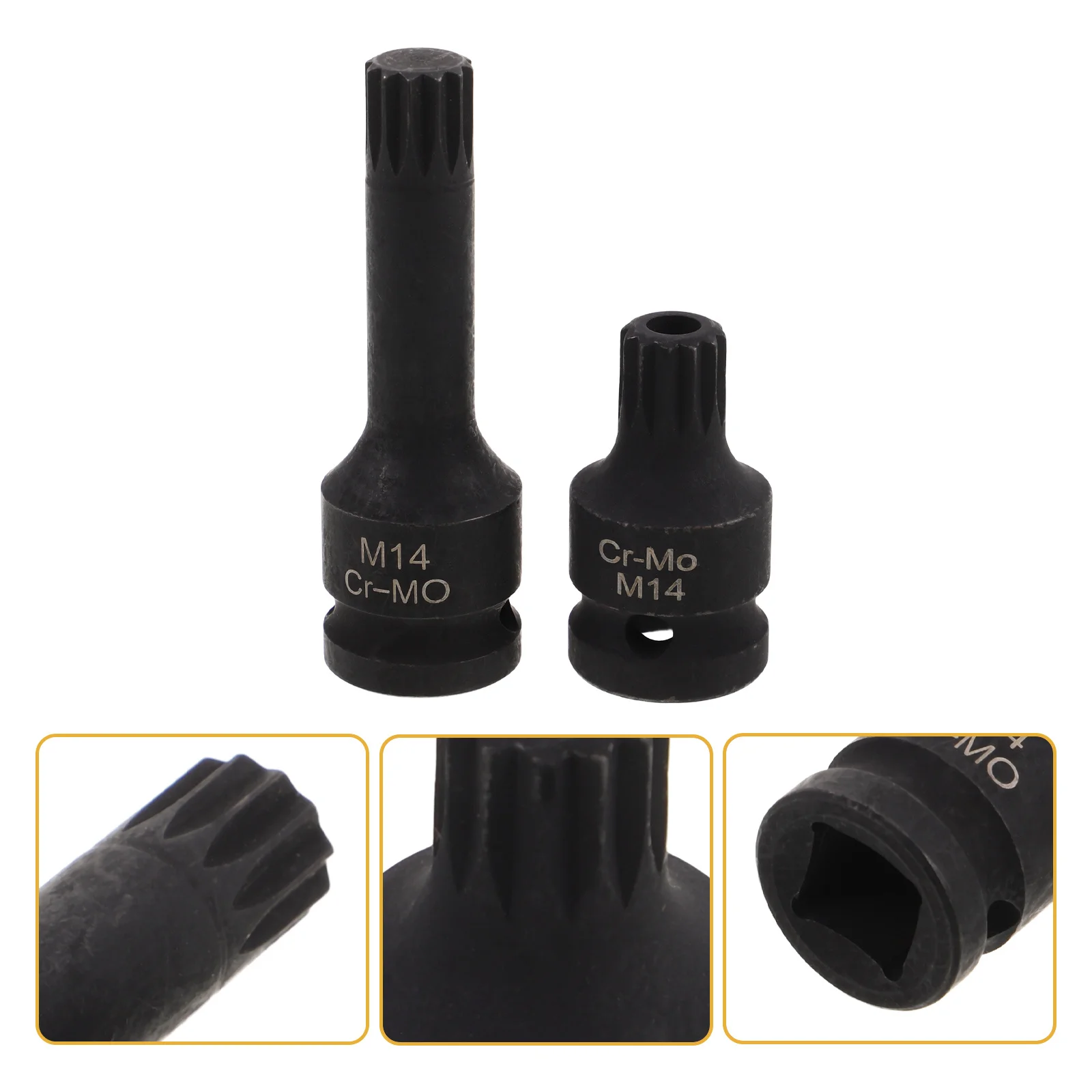 

2Pcs Brake Caliper Screw Socket User Friendly Quick Positioning for Beginners and Professionals in Car and Truck Maintenance