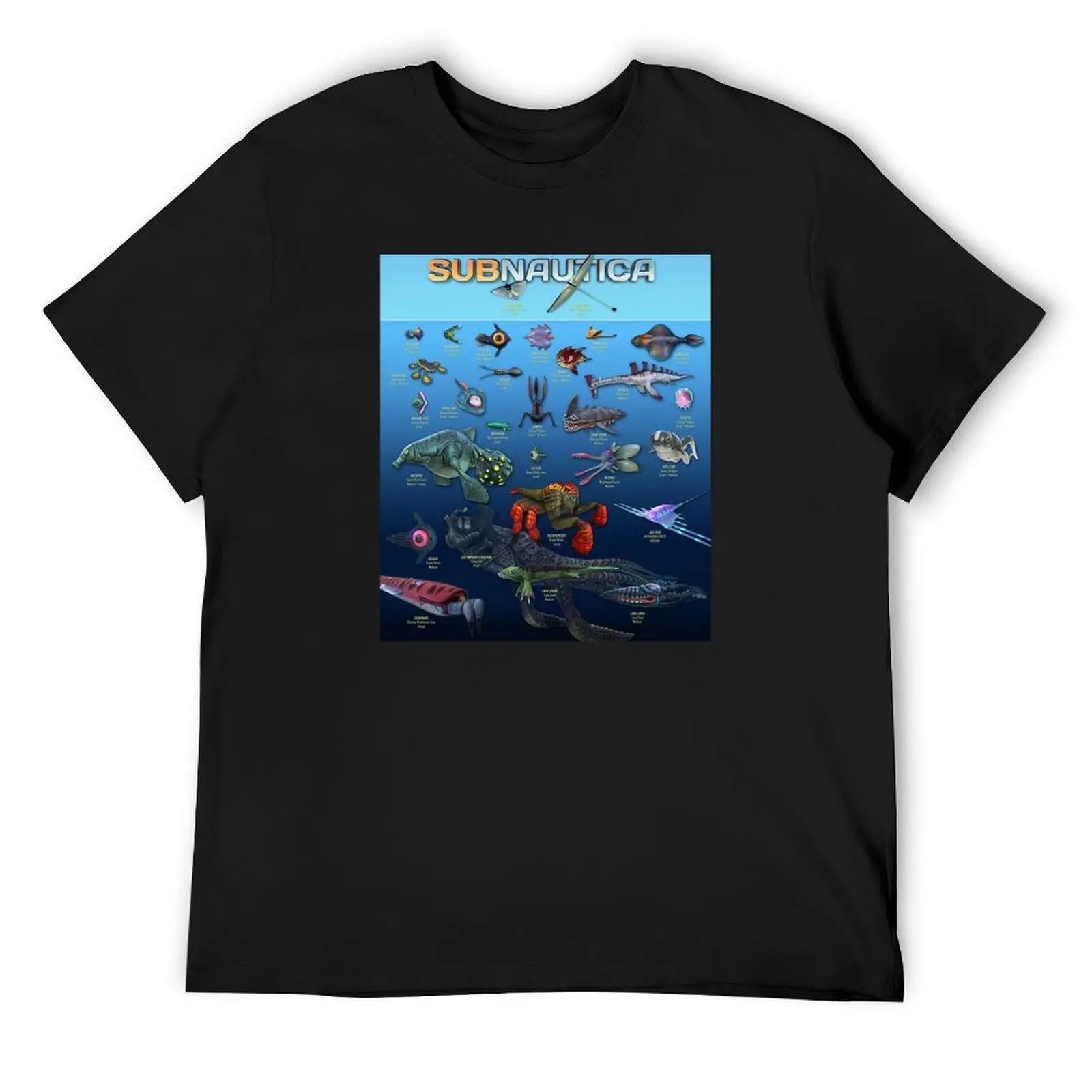 

subnautica T-Shirt Louboutins anime t shirts Personalized t-shirt t shirts for men