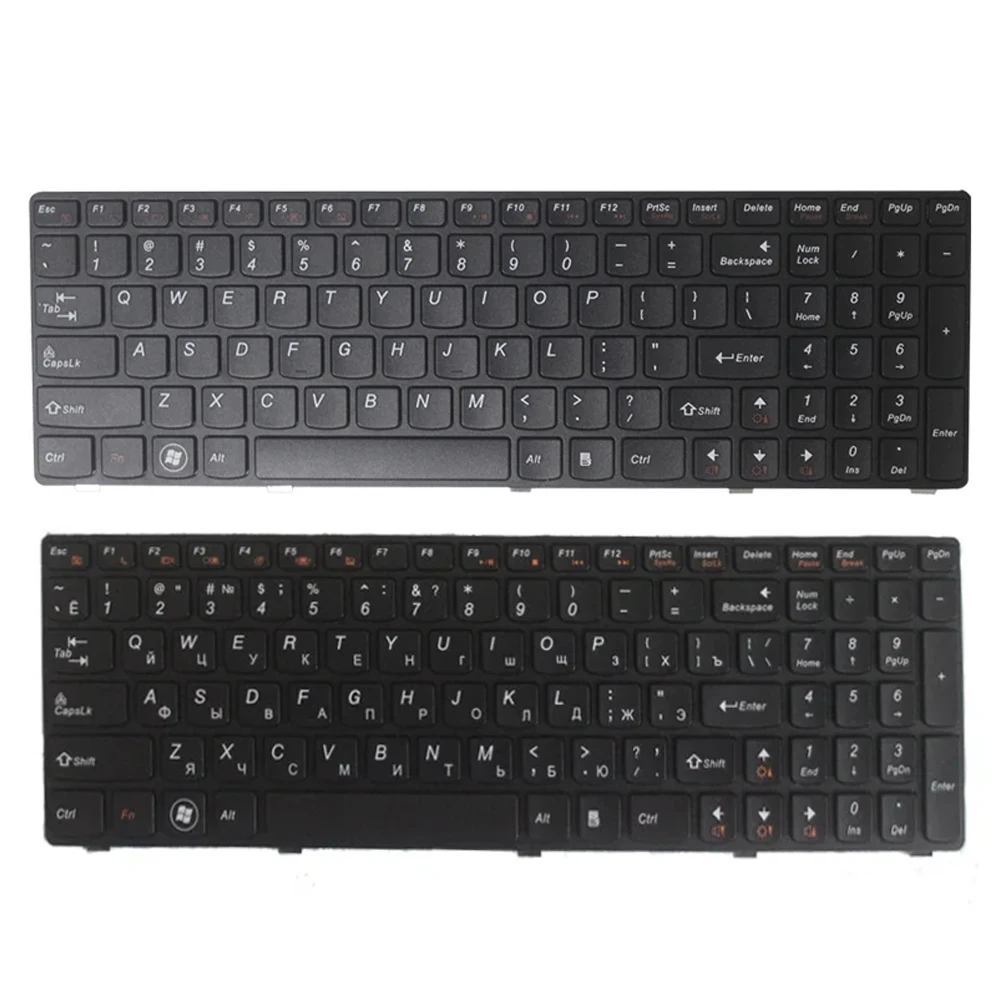 NEW for IBM Lenovo Ideapad Y570 Y570N Y570NT Y570P Y570I US/ Russian Laptop keyboard