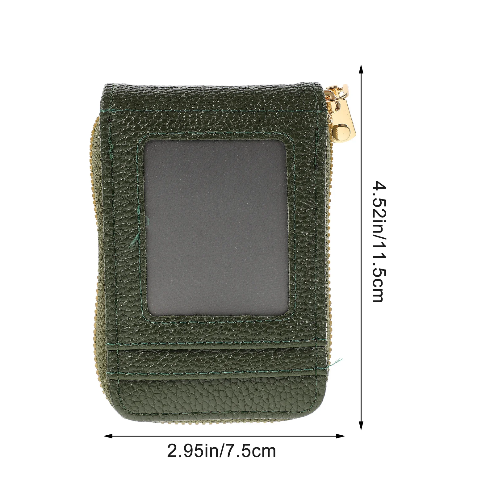 حامل بطاقات من البولي يوريثان، محفظة مضادة للمغناطيسية، منظم تخزين بطاقات العمل، حامل بطاقات الائتمان المحمول المدمج