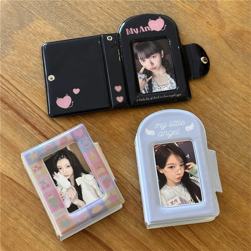 Kpop Binder 3 pollici Photo Card Idol Photocard Holder cartolina Album fotografico Collector Card Lomo Card Photo Card Packaging Supplies