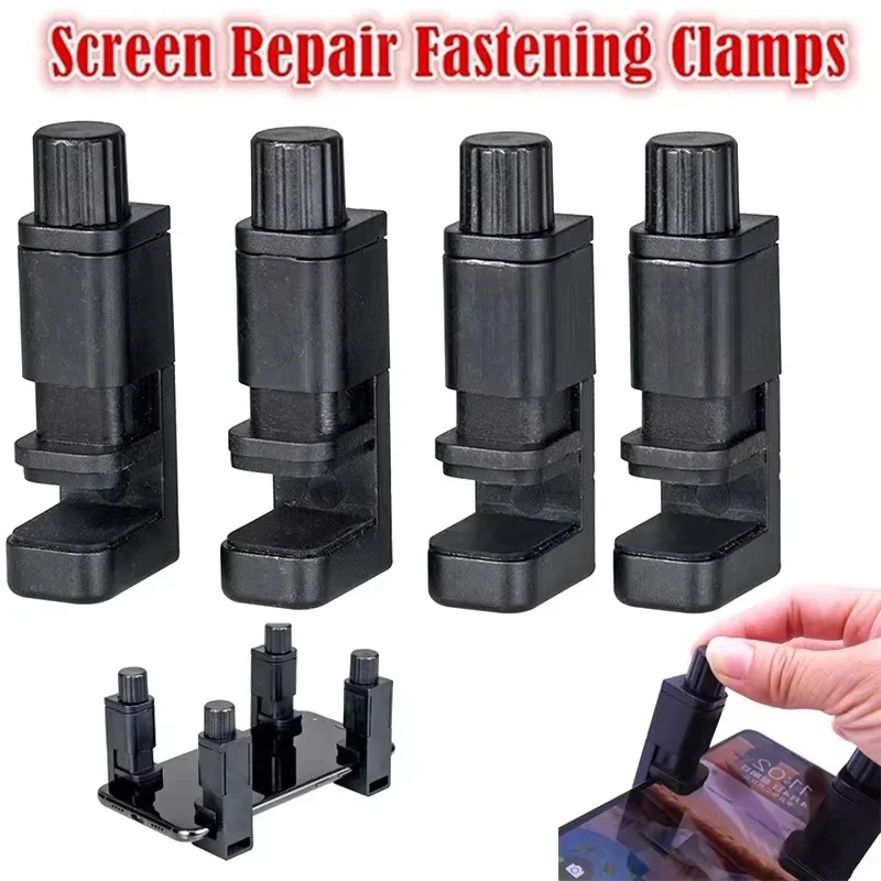 4/16 Pcs Universal Fixture Clamp Holder Adjustable Phone Repair Tools Display Alignment Clamp Repair Tool Accessories Screen Fix