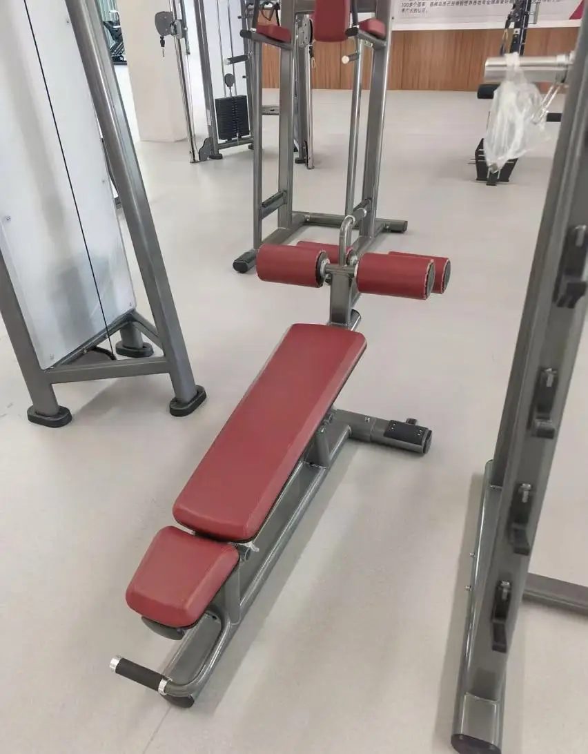 

Adjustable Decline Bench for Gym Fitness Steel Machines for Arm Chest Leg Back Training Safety Feature