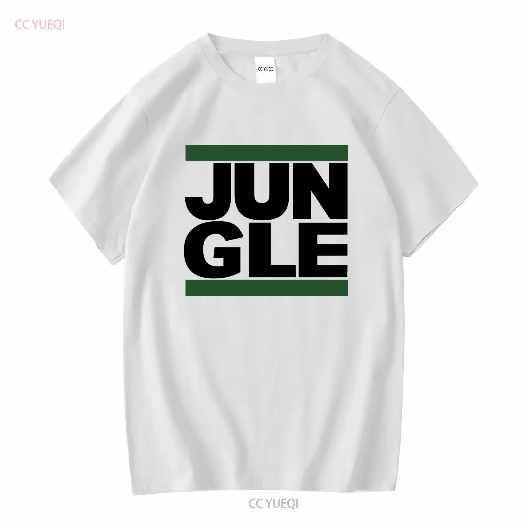 JUNGLE T SHIRT DMC DNB Drum and Bass Junglist DJ Dub Step Reggae Rave Old Skool vintage Washed Comfortable Breathable Slightly