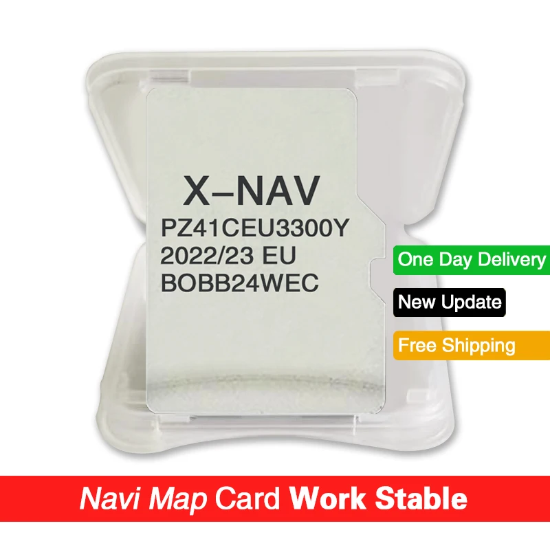 

for Toyota AYGO 2023 X-NAV Sat Nav TF Card Navigation Latest Update EU RU UK GPS Map Car Accessories 8GB with Free Anti Fog Flim