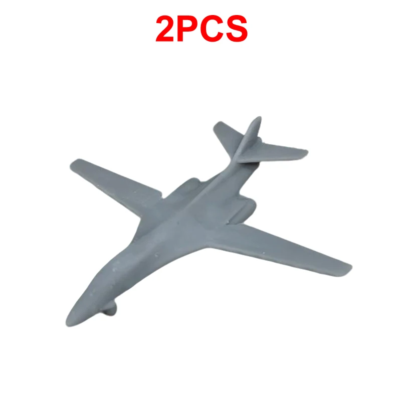 

2 шт., масштаб 1/700, B-1B Lancer Bomber, статический орнамент, размах крыльев, 6,16 см, имитация боевого самолета для миниатюрных моделей, комплекты кораблей