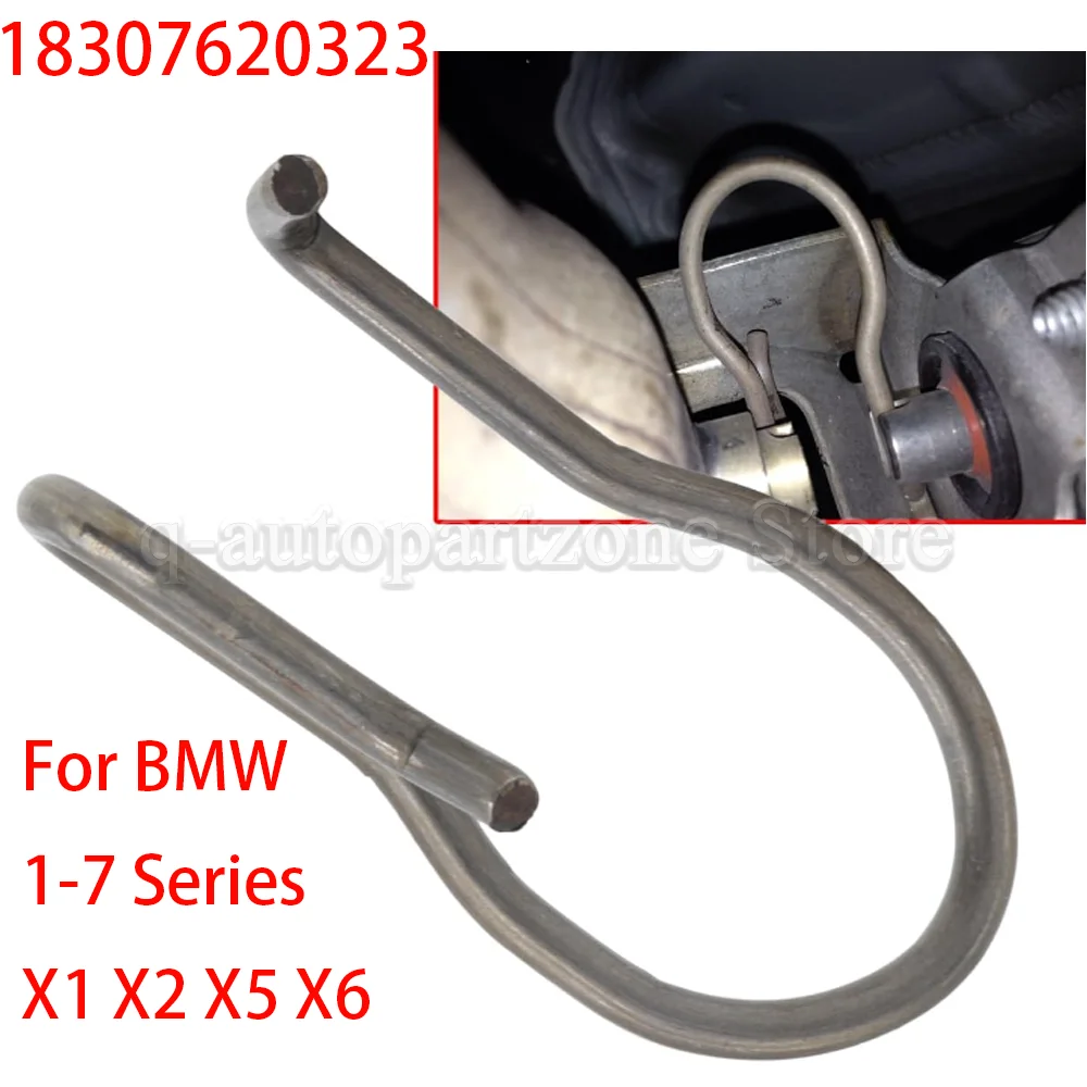 Exhaust Flap Control Valve Actuator Clip Fixing Bow Fit For BMW 1 2 3 4 5 6 7 Series X5 X6 X1 X2 18307620323