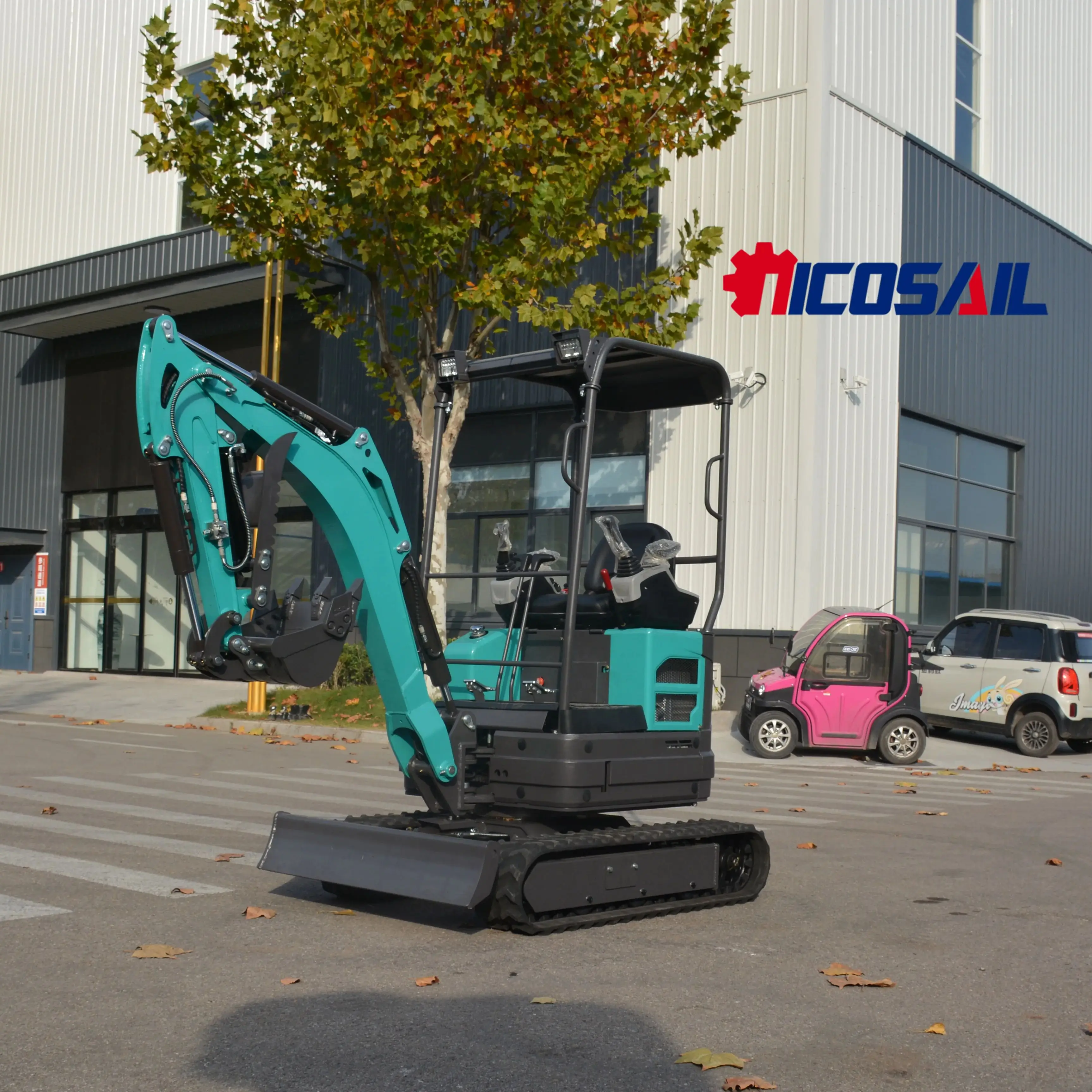 حفارة مجنزرة حفارة هيدروليكية حفارة صغيرة سعر حفارة زاحفة صغيرة CE EPA الصين 1 طن 2 طن