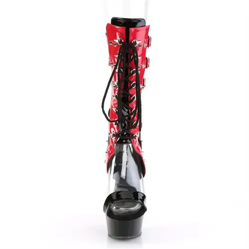 2025 New Ladies Sandals Authentic Net Red Women's Shoes Fashion Show 15CM Stiletto Pole Cance Nightclub Boots High Quality - Image 6