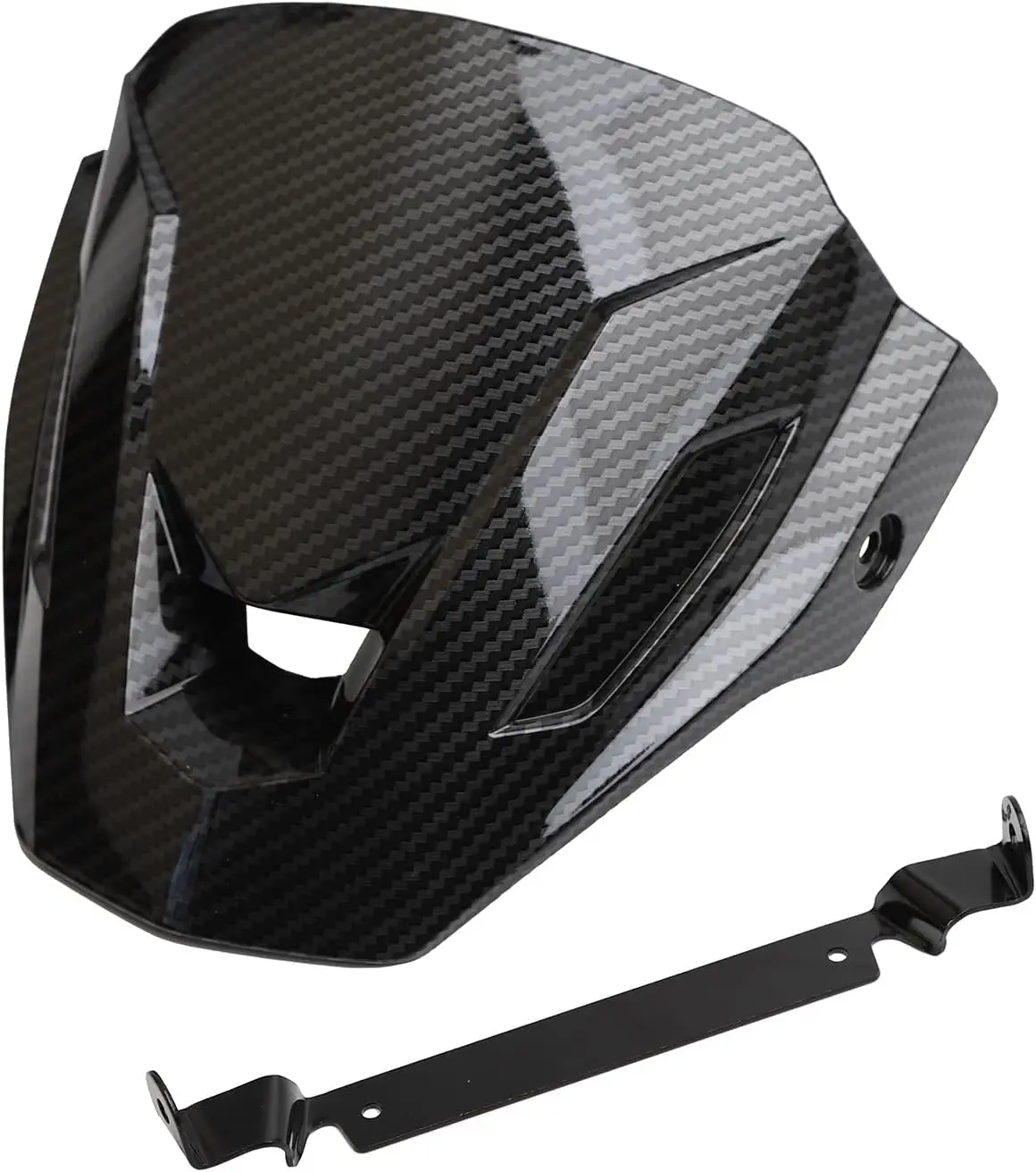 

Motorcycle Carbon Fiber Windshield Fit for Honda Grom Msx 125 SF 2017-2020 windscreen