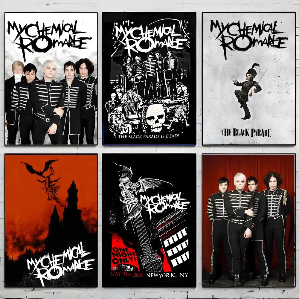 Emo Rock M-My Chemical Romance Poster Superior Home Space  Indoor Decorative Art & Home Decor