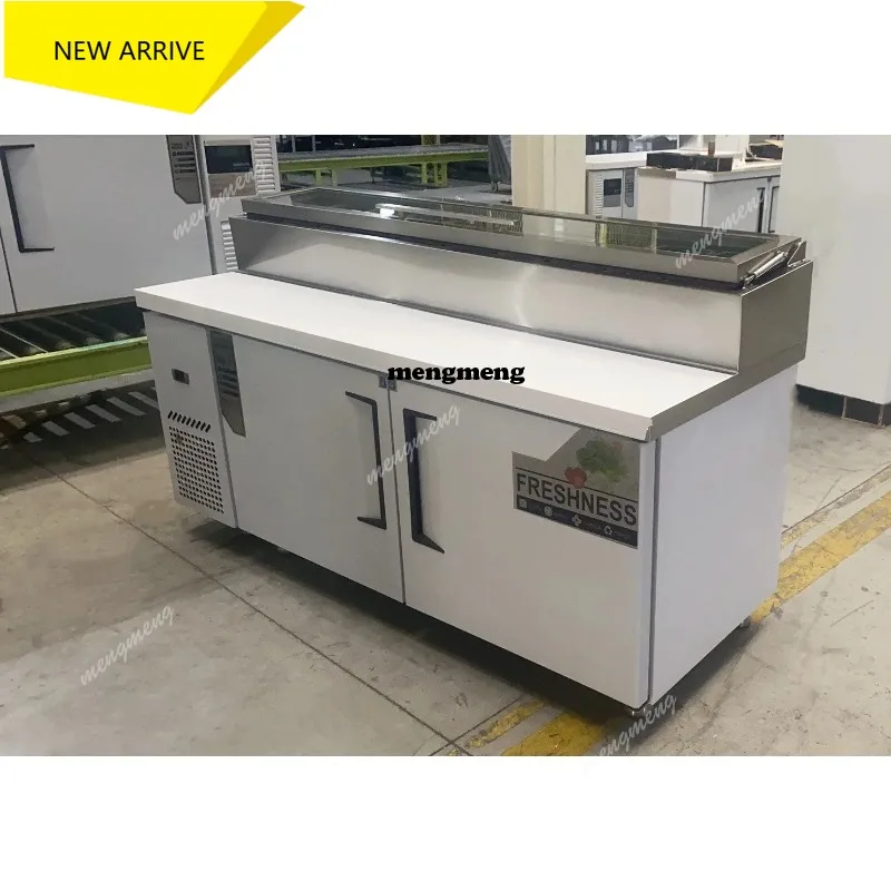 Professional Manufacturing Pizza Prep Table Refrigerator Under Counter Refrigerator Counter Top Sandwich Refrigerator
