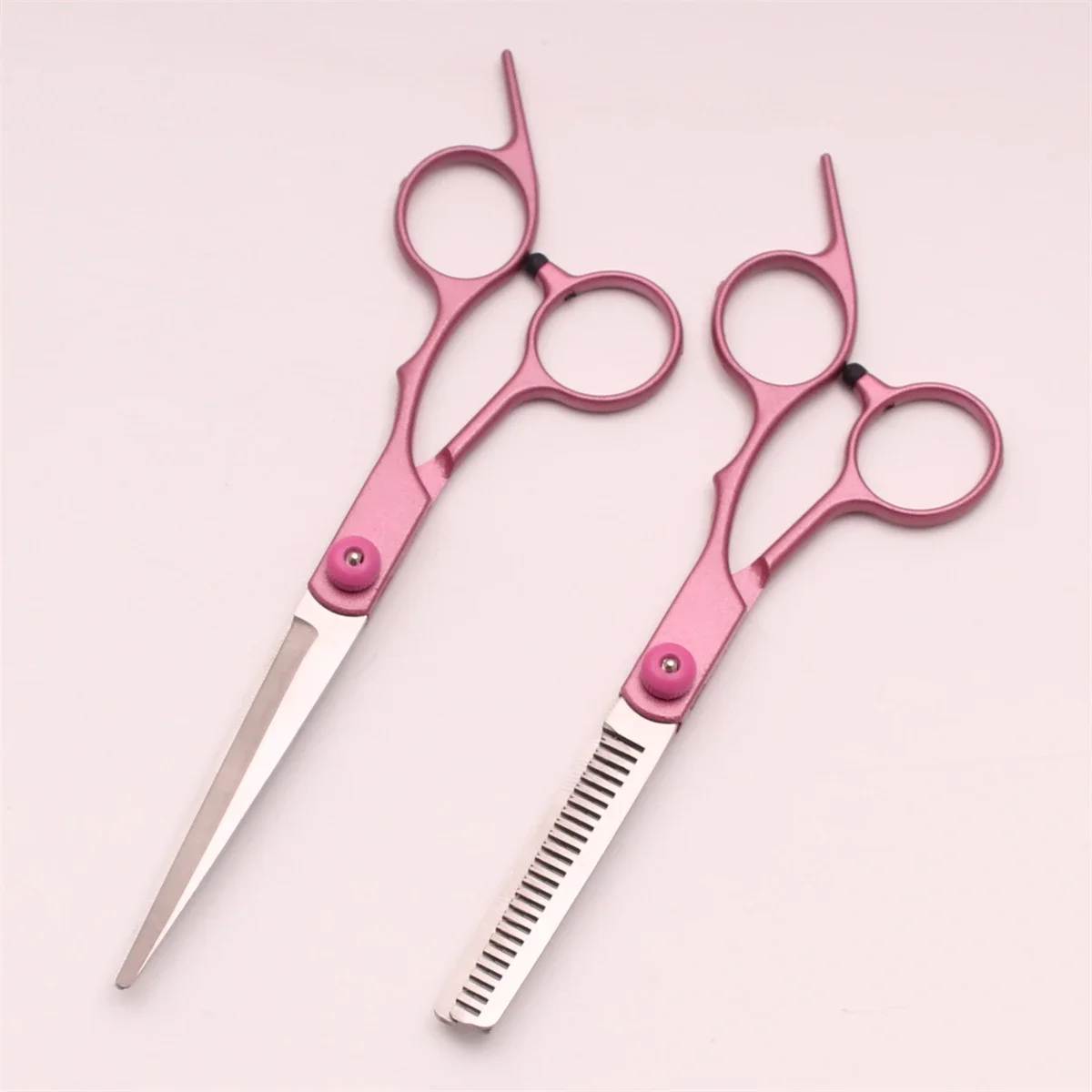 Haarschneideschere 6 Zoll Edelstahl Friseurschere Effilierschere Haarscheren-Set Styling-Werkzeug – Detail 2