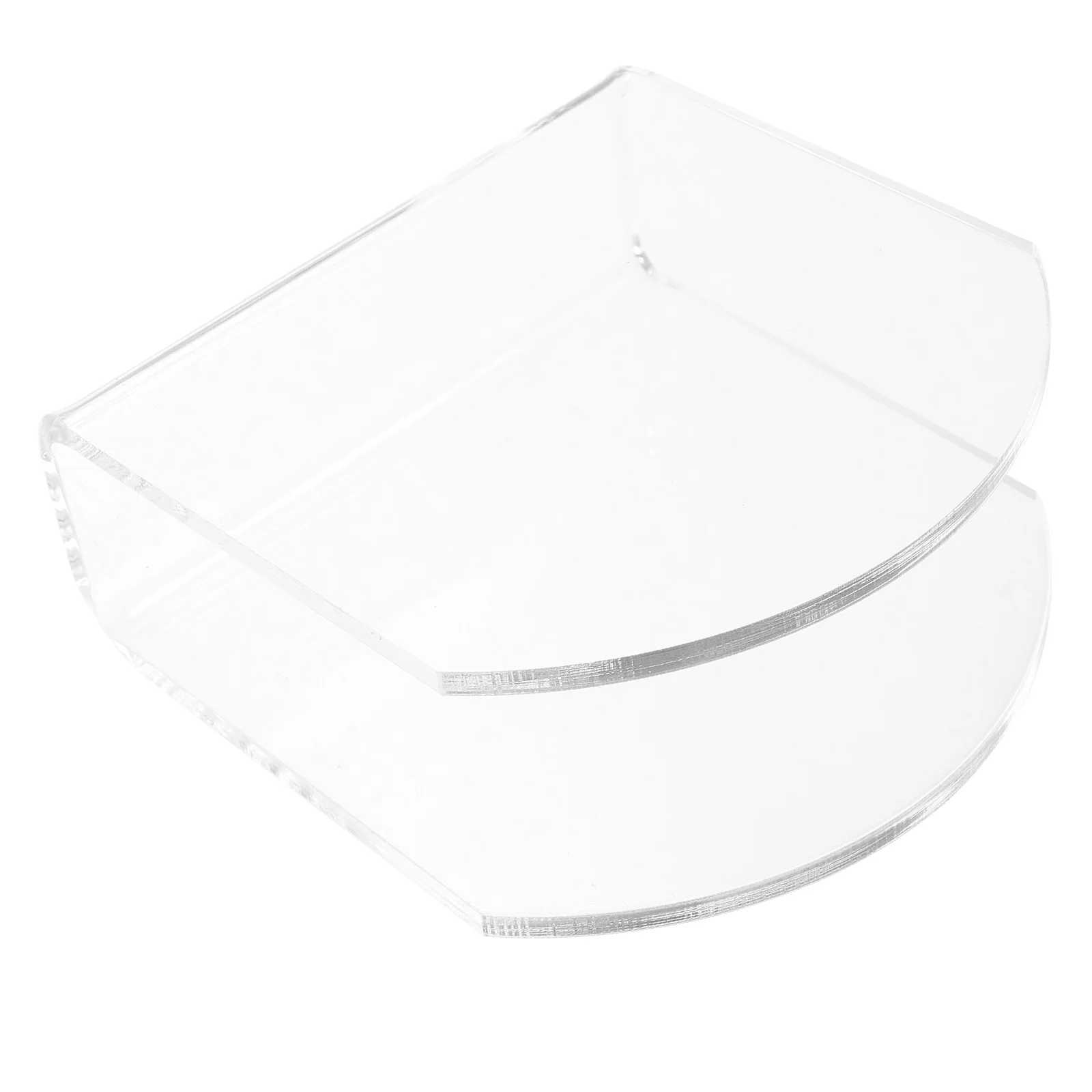 

Transparent Acrylic Napkin Holder Elegant Tissue Storage Rack Sturdy Freestanding Napkin Stand for Home and Restaurant