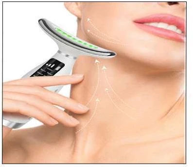Home LED Facial Neck Massager Reducing Neck Wrinkles Removing Nasolabial Folds Beauty Device  Neck Protection Lifting Firming