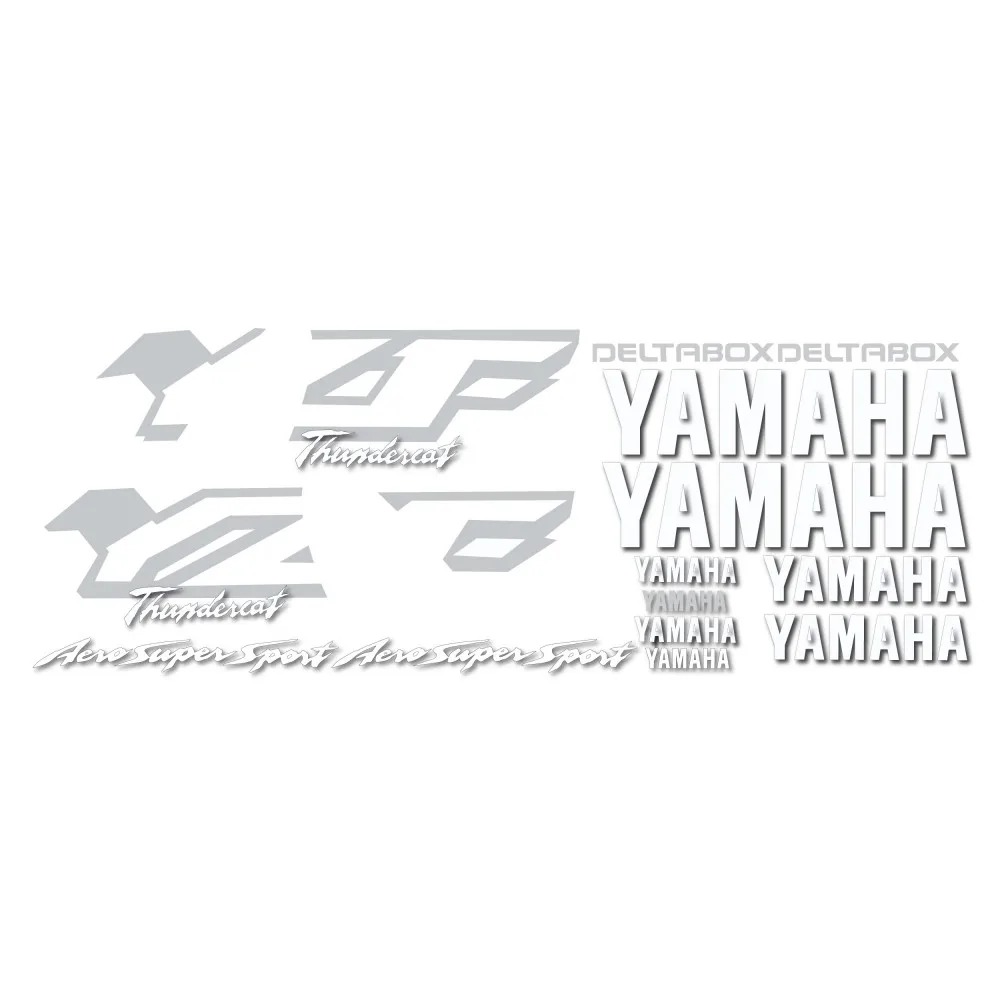 Motorbike road compatible sticker kit Blue Yamaha YZF 600 R Thundercat 1998-2001