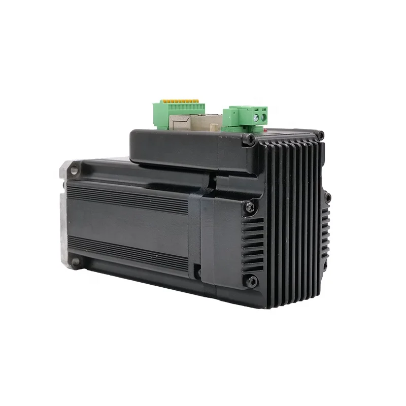 IHSV60-30-40-48-RC CAN Bus Modbus 400W Integrated Servo Motor with Driver Single-Phase 50Hz 3000rpm 48V CNC