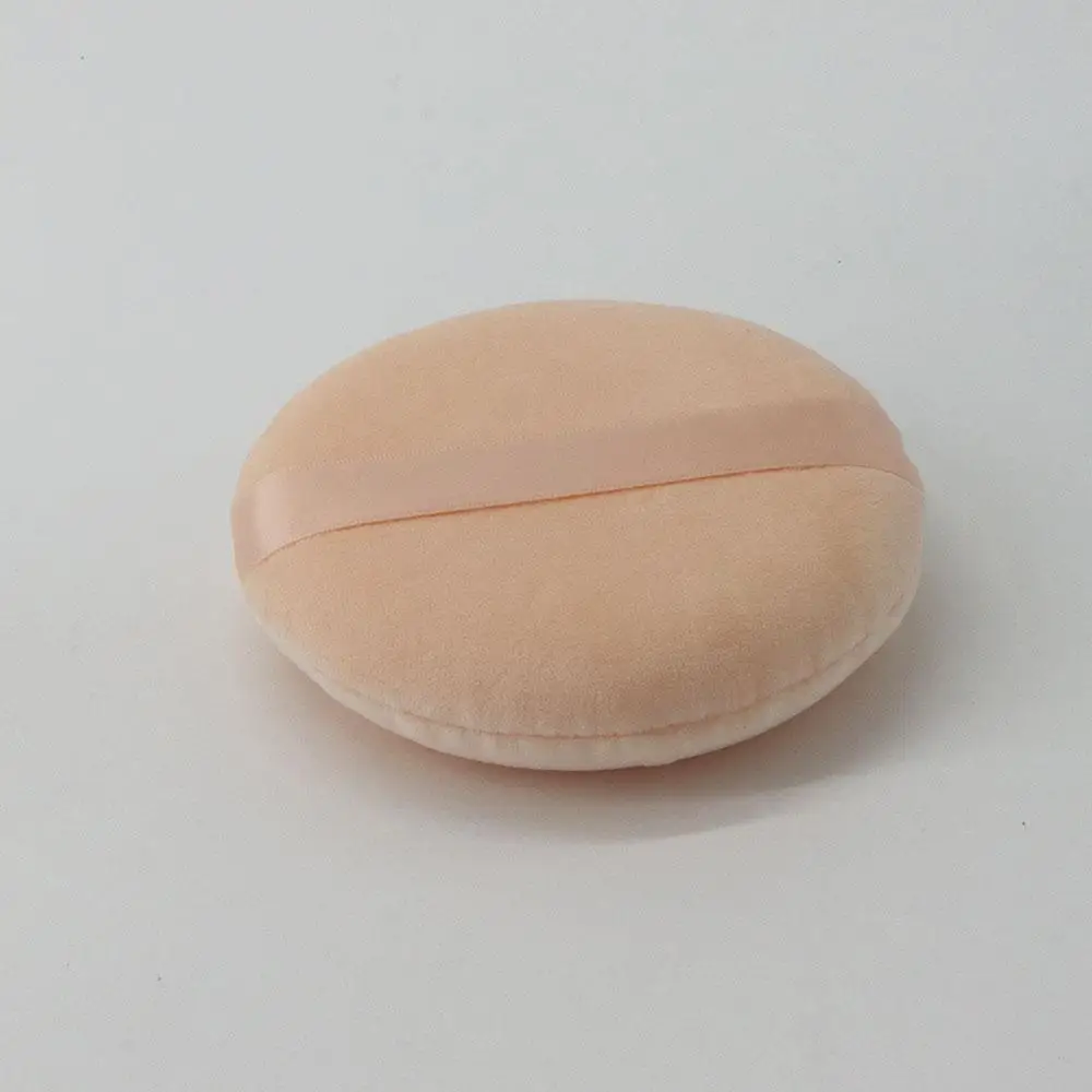 Grande área de veludo pó solto rosto corpo maquiagem ferramenta beleza esponja maquiagem configuração puff pó puff cosméticos puff