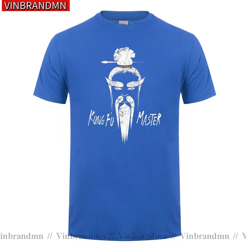 تاي تشي الكونغ فو ماستر تي شيرت باي مي الأبيض لوتس كيل بيل تي شيرت الرجال هاتوري هانزو التي شيرت تارانتينو فيلم تيز القمم الملابس #5