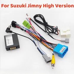 16 Pin Power Connector With Speaker Cable Canbus Box For Suzuki Jimny High Version Android 2 Din GPS Radio Car