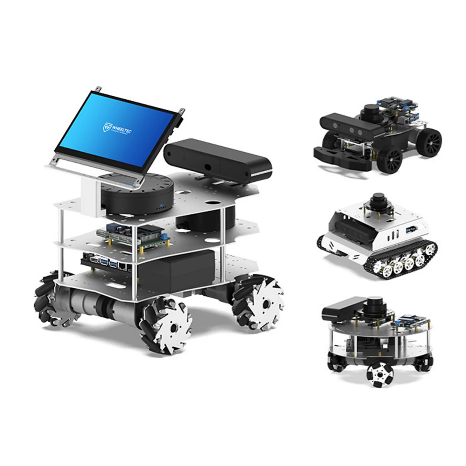 WHEELTEC R550 ROS2 AI Large Model Educational Robot, Supports AI Multimodal Large Model Interaction