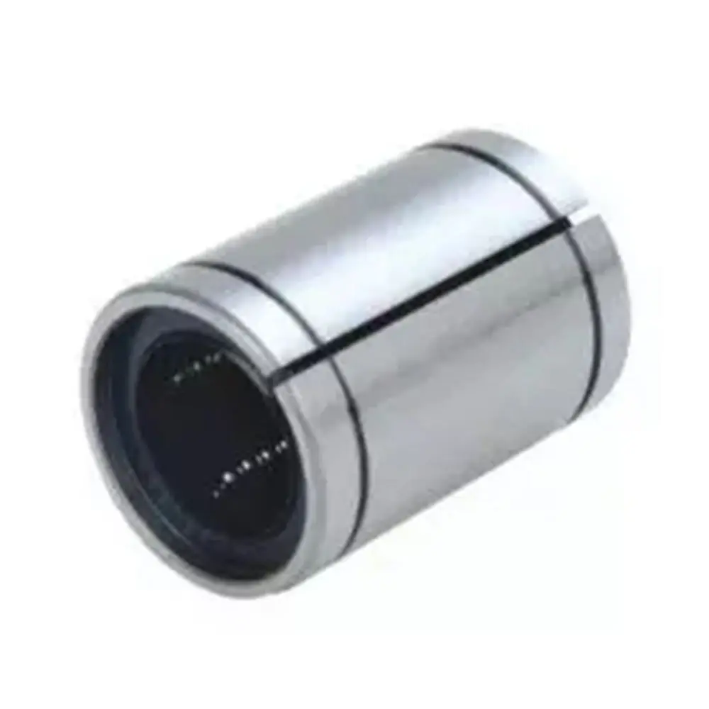 LM20AJUU 32mm Outer Dia Gap Adjustable Linear Motion Ball Bearing Silver Tone