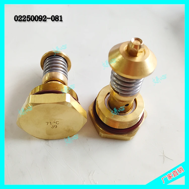 

Screw Compressor Parts Thermostat 02250078-204/02250092-081 All Copper Pyramid Spool
