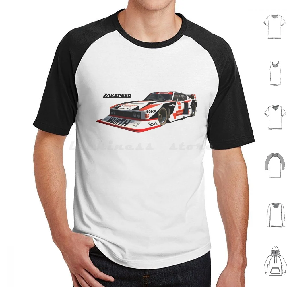 Zakspeed Capri Group 5 T Shirt Men Women Kids 6xl Saleen Racing Gtp Race Stang Prototype Gt Shelby Motorsports Imsai Msa Gtp