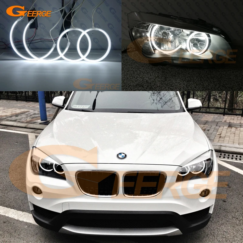 

Для BMW X1 E84 2009 2010 2011 2012 2013 2014 2015 отличный ультра яркий CCFL ангельские глазки набор колец для стайлинга автомобиля