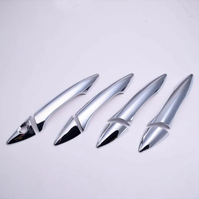 For Hyundai i30 2012-2016 i35 Chrome Door Handle Cover Trim Set 2013 2014 2015  Accessories Stickers Car Styling