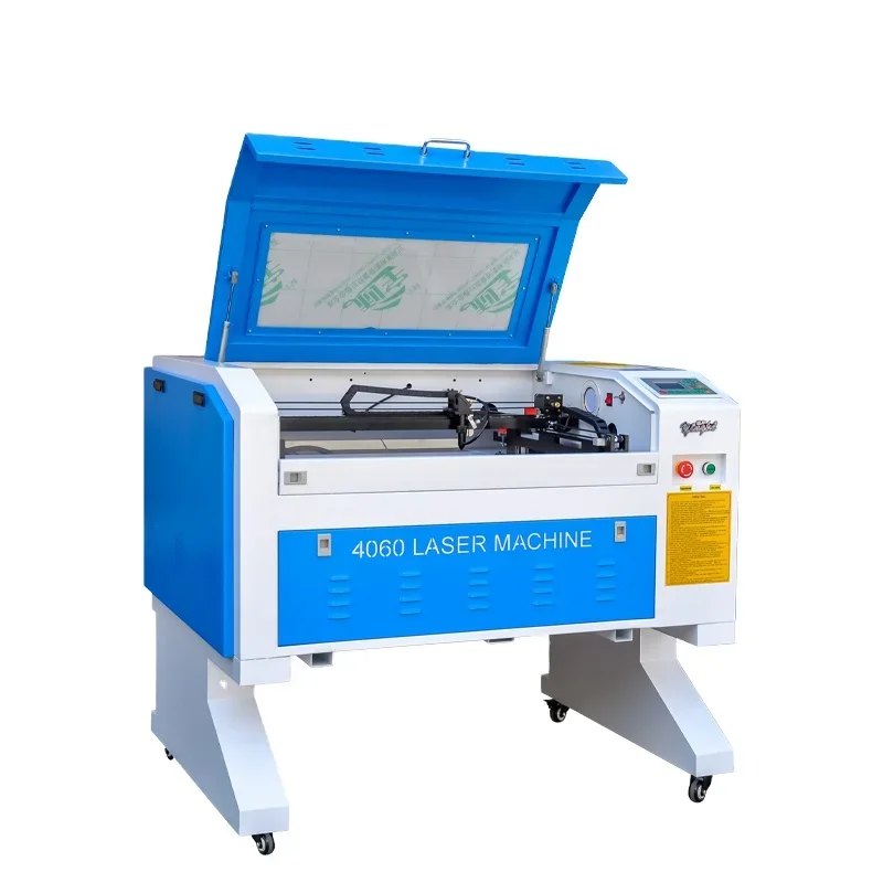 Small Size 4060 Laser Machine 130W 300W Power Pulsed Mode LAS DXF DST Home Use Retail Restaurant Features Efr Tube Leadshine