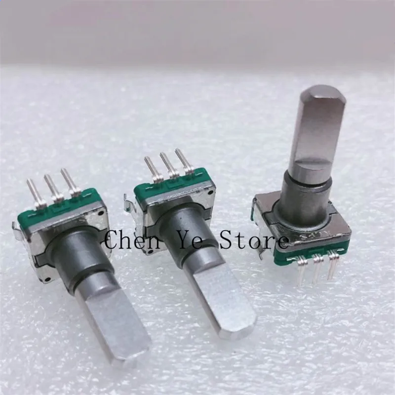 10PCS New car navigation volume adjustment switch EC11E18244AU 36 positioning encoder 18 pulses