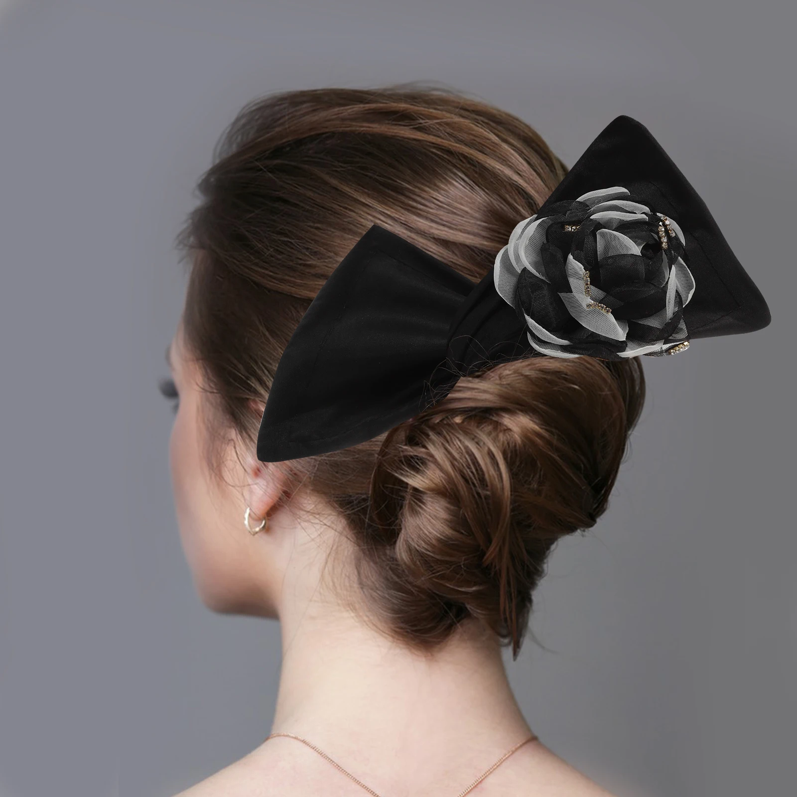 

4pcs Flower Maker Twisted Bun Shaper Styling Tool For Women Girls Prom Hair Accessories Hair Bun Making Tool