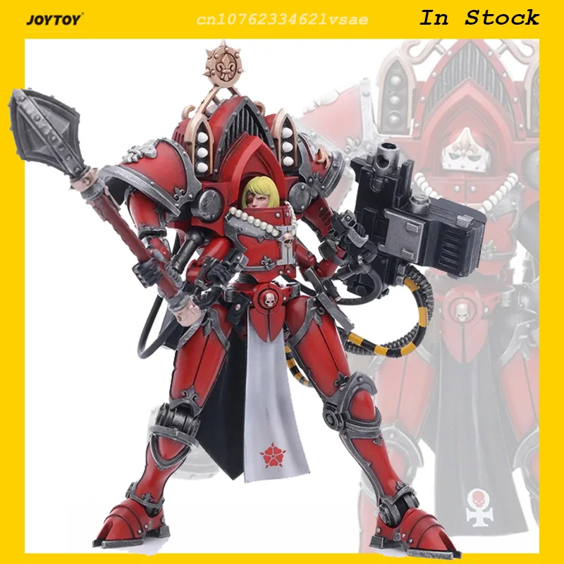 JOYTOY Paragon Warsuit Zus Merewal 1/18 Action Figure Warhammer 40K Adepta Sororitas Anime Figuur Model Gezamenlijke Pop Speelgoed Geschenken