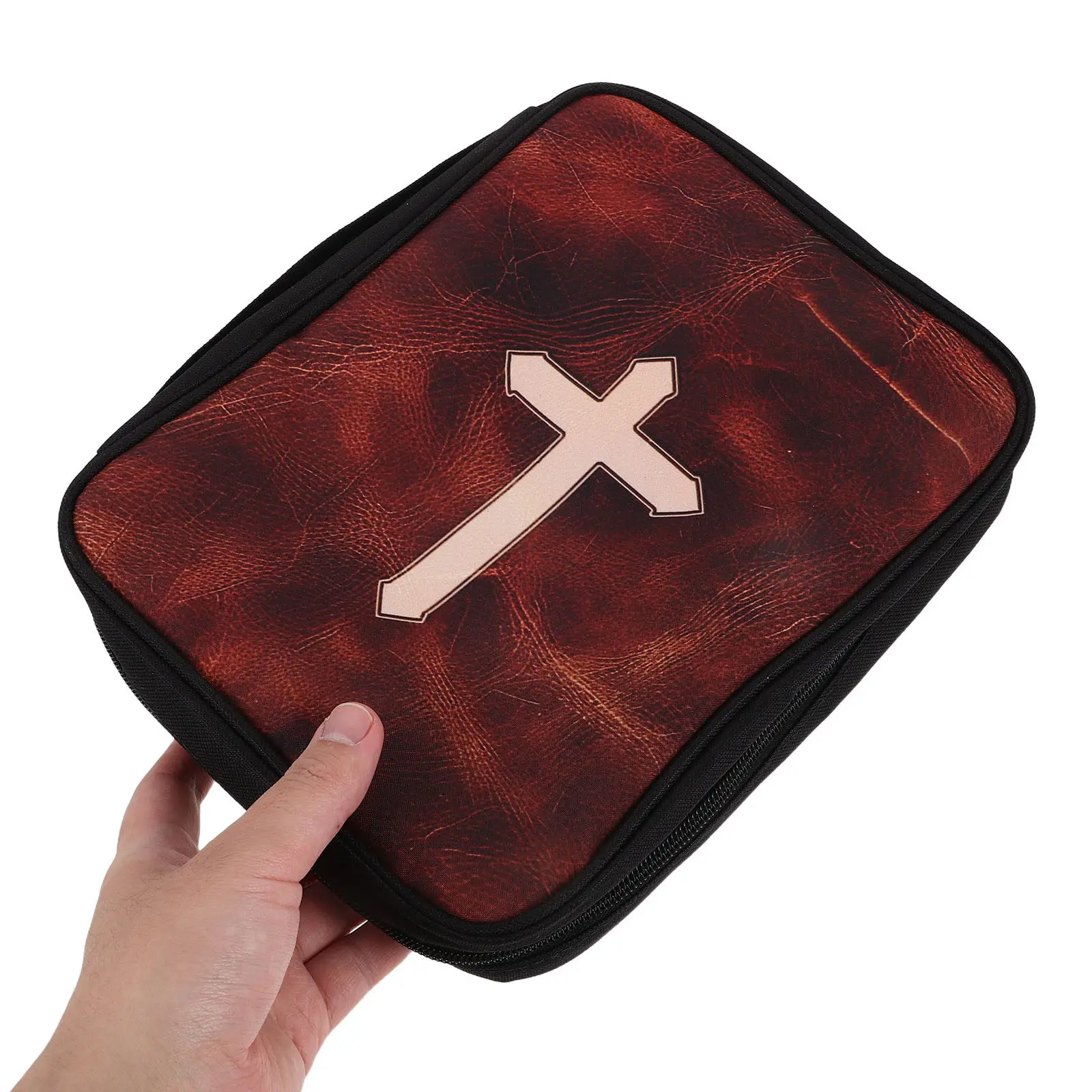 Baptism Kit Bag Light Brown Church Collection Bag Holy Communion Case Portable Chalice Carrying Case Christian Organizer