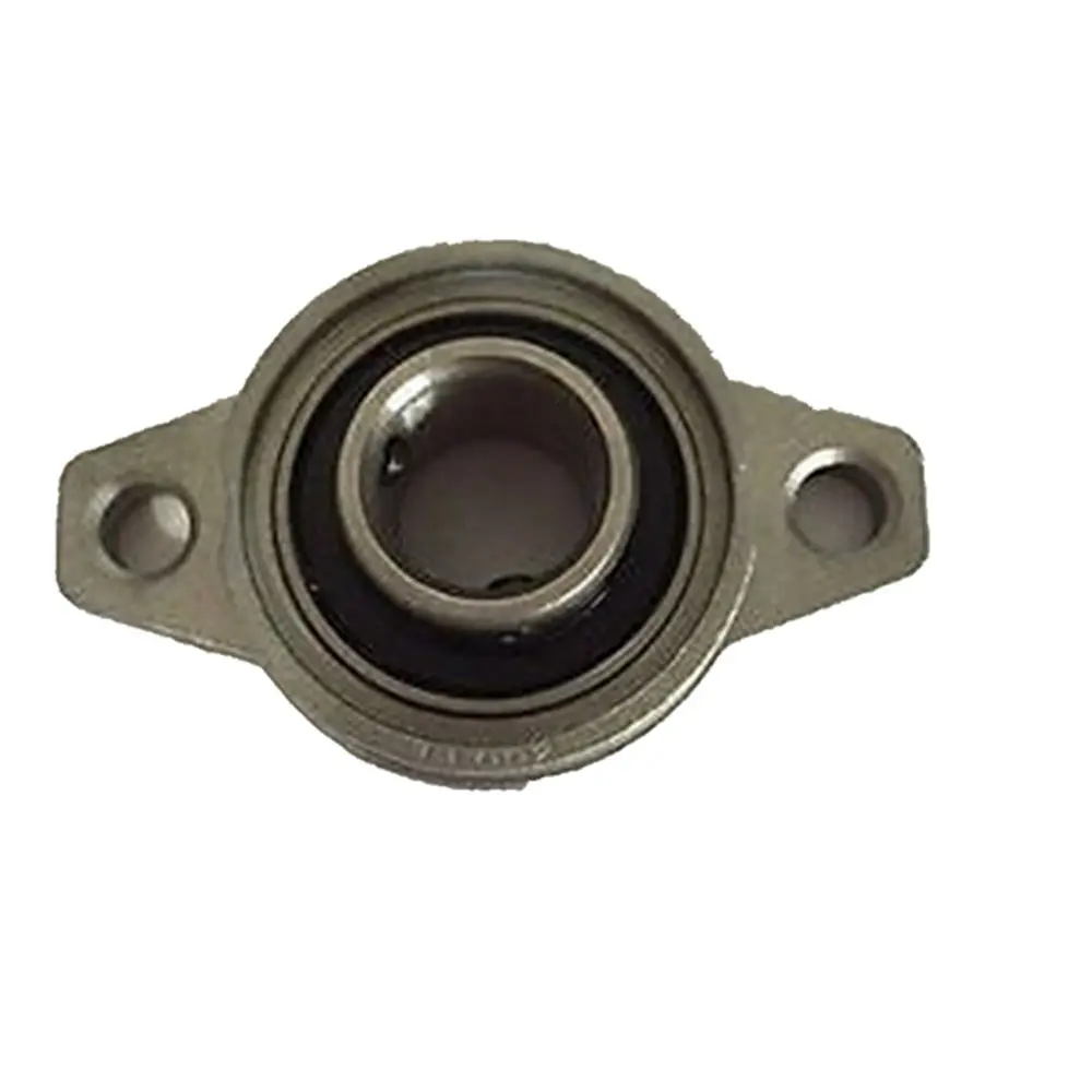 1PC KFL8 10 12 15 17 20 25 30 35mm Inner Dia Oval Flange Pillow Block Ball Bearing