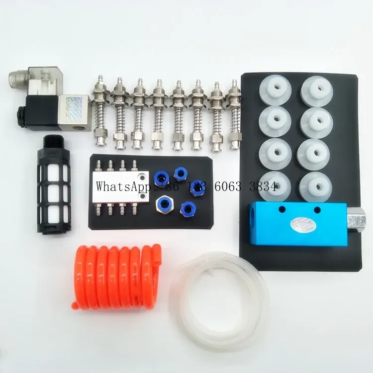 Industrial Vacuum Suction Cup Manipulator Fittings with Air Exhaust Solenoid Valve And Tracheal Muffler for Automation Vacuum Ge