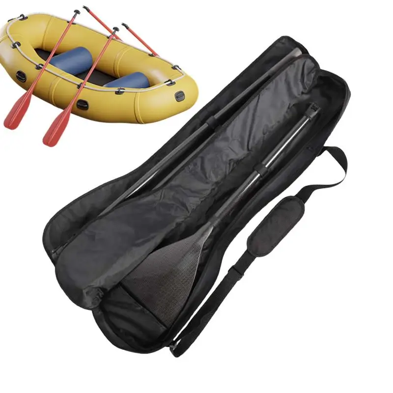 

Kayak Paddle Storage Bag Double-Head Paddle Waterproof Three-Section Paddle Bag Adjustable Strap Thicken Oxford Cloth For Canoe