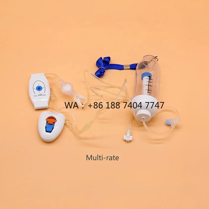 pompe-a-perfusion-jetable-elastomere-pca-medicale-100ml-200ml-275ml-prix-abordable-portable