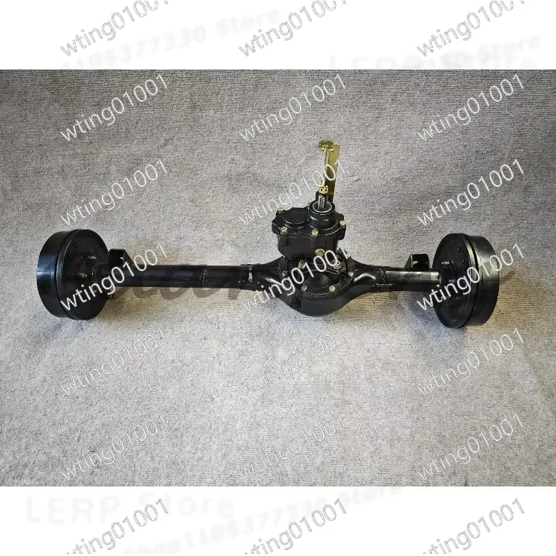 for Trike 3 Wheel Motorcycle Auto Rickshaw Pedicab Tuk Tuk Heavy Duty Rear Axle Assembly 50 to 400cc Engine Compatible