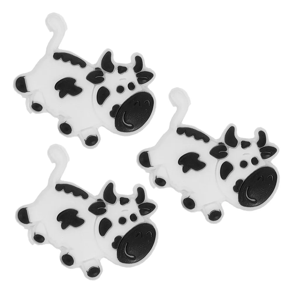 

3 Pcs Tennis Racket Shock Absorber Cow Damper Dampener Accessories Dampners for Rackets Silica Gel